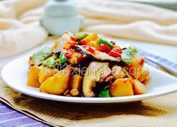 酱烧香菇土豆块