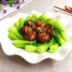 香菇扒油菜