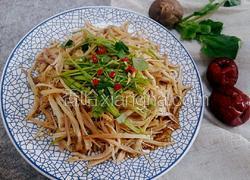 蒜苗鸡丝