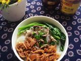 ＃李锦记#肉丝香菇捞汤河粉的做法[图]