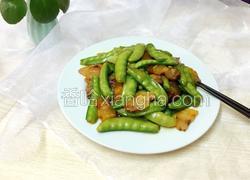腊肉炒荷兰豆