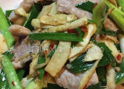 冬笋炒肉片