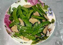 荷兰豆炒肉