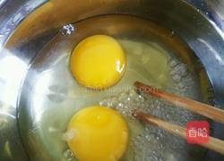 韭菜鸡蛋糯米饼的做法图解4