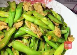 瘦肉炒四季豆的做法图解8