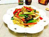 蒜香腐竹爆炒肥牛
