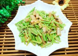 蒜台烧杏鲍菇