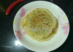 饺子皮韭菜肉饼