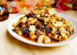 鱼籽腌菜豆腐