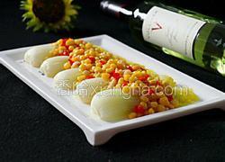 玉米烩娃娃菜