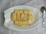 芹菜丝鸡蛋糕