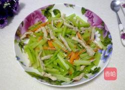 芹菜炒肉丝的做法图解12