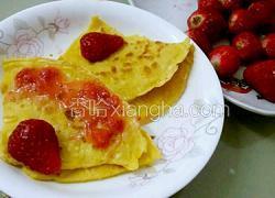 草莓可丽饼
