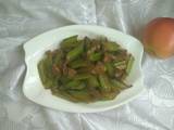 豆瓣酱芹菜肉片