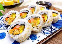 肉松火腿寿司