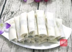 荠菜馅春卷的做法图解10