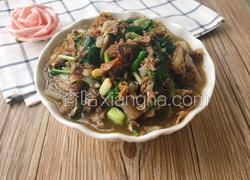 萝卜炖牛筋肉