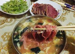 红心火龙果汤面