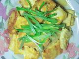 煎鸡蛋豆腐