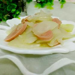 菜头炒火腿肠的做法[图]