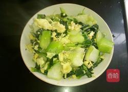 鸡蛋炒青菜的做法图解10