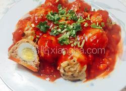 鹌鹑蛋香菇小肉丸