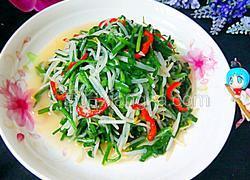韭菜炒绿豆芽