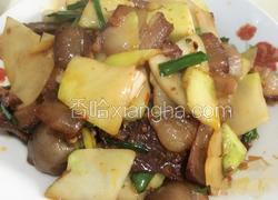 榨菜头炒腊肉