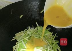 韭黄炒蛋的做法图解4