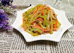 榨菜炒肉丝