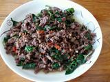 小炒牛肉粒