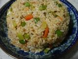 双蔬炒米（芹菜胡萝卜版）