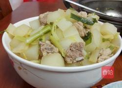 萝卜炖排骨的做法图解4