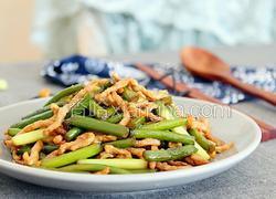 蒜苔炒肉