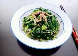 韭菜炒肉丝