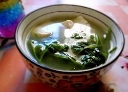 芫荽豆腐汤