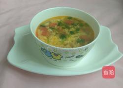 番茄蛋花汤的做法图解7
