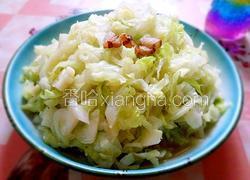 腐乳腊肉椰菜丝
