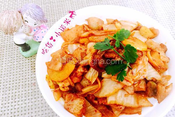 泡菜炒五花肉(改良版)