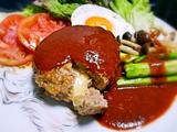 私房夹心起司汉堡肉