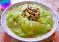 瘦肉炒佛手瓜片