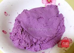 西米紫薯汤圆的做法图解4