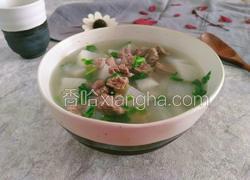 清汤牛肉炖萝卜