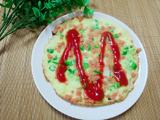 火腿鸡蛋饼