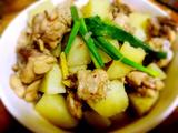 鸡腿焖土豆