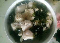 紫菜丸子鸡蛋汤