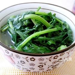 蒜蓉松蒿的做法[图]