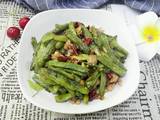 干煸肉末豆角