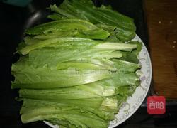 蒜蓉油麦菜的做法图解2