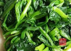 凉拌菠菜的做法图解4